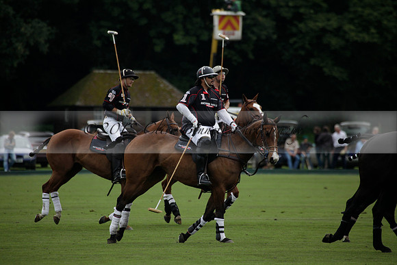 La Bamba de Areco v Richard Mille in a Veuve Clicquot Gold Cup Polo match played on Ambersham 1  on Wednesday 04 July 2012
