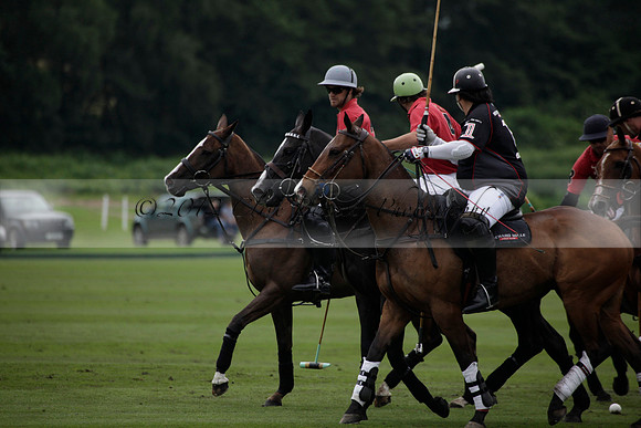 La Bamba de Areco v Richard Mille in a Veuve Clicquot Gold Cup Polo match played on Ambersham 1  on Wednesday 04 July 2012