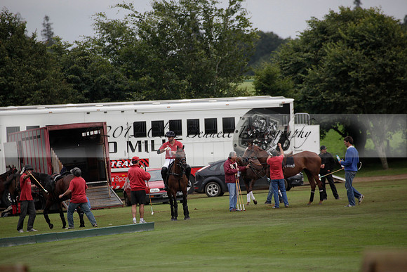 La Bamba de Areco v Richard Mille in a Veuve Clicquot Gold Cup Polo match played on Ambersham 1  on Wednesday 04 July 2012