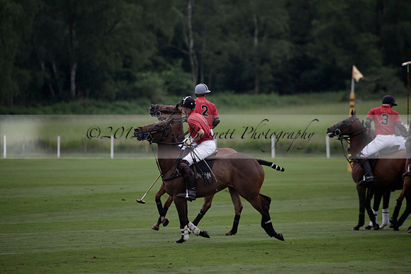 La Bamba de Areco v Richard Mille in a Veuve Clicquot Gold Cup Polo match played on Ambersham 1  on Wednesday 04 July 2012