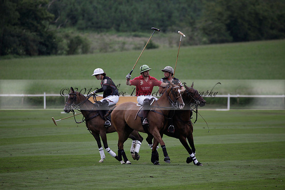 La Bamba de Areco v Richard Mille in a Veuve Clicquot Gold Cup Polo match played on Ambersham 1  on Wednesday 04 July 2012