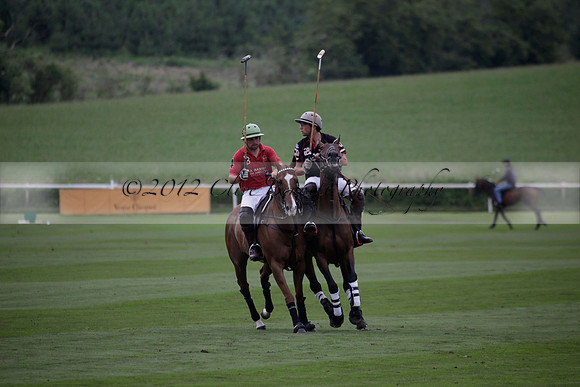 La Bamba de Areco v Richard Mille in a Veuve Clicquot Gold Cup Polo match played on Ambersham 1  on Wednesday 04 July 2012