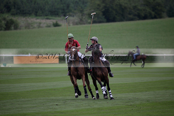La Bamba de Areco v Richard Mille in a Veuve Clicquot Gold Cup Polo match played on Ambersham 1  on Wednesday 04 July 2012