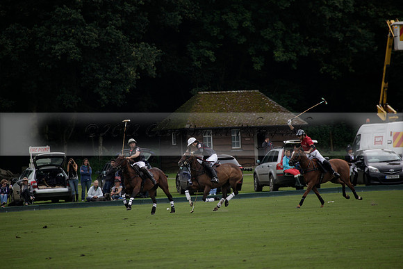 La Bamba de Areco v Richard Mille in a Veuve Clicquot Gold Cup Polo match played on Ambersham 1  on Wednesday 04 July 2012