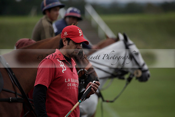 La Bamba de Areco v Richard Mille in a Veuve Clicquot Gold Cup Polo match played on Ambersham 1  on Wednesday 04 July 2012