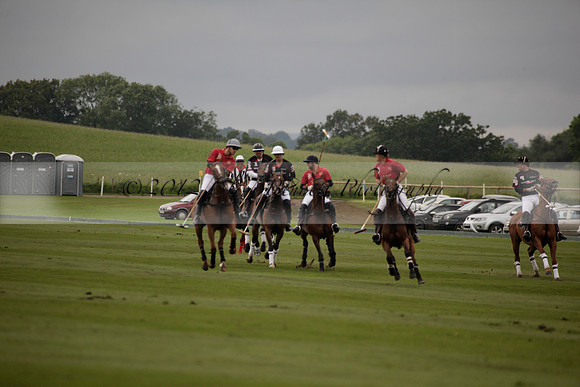 La Bamba de Areco v Richard Mille in a Veuve Clicquot Gold Cup Polo match played on Ambersham 1  on Wednesday 04 July 2012
