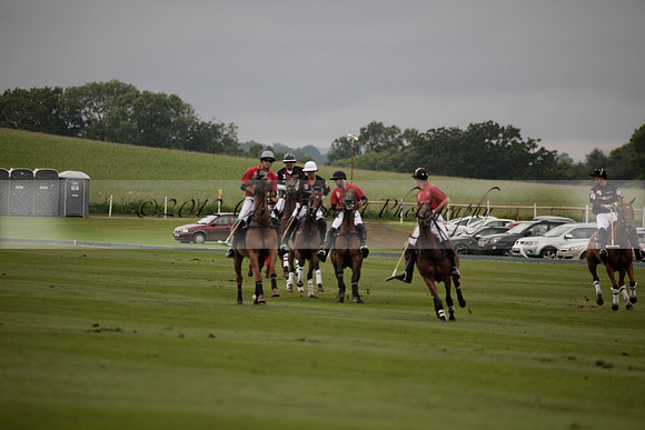 La Bamba de Areco v Richard Mille in a Veuve Clicquot Gold Cup Polo match played on Ambersham 1  on Wednesday 04 July 2012