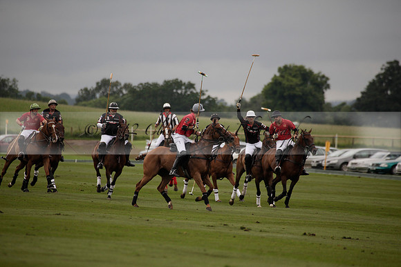 La Bamba de Areco v Richard Mille in a Veuve Clicquot Gold Cup Polo match played on Ambersham 1  on Wednesday 04 July 2012