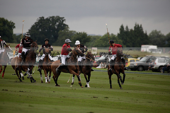 La Bamba de Areco v Richard Mille in a Veuve Clicquot Gold Cup Polo match played on Ambersham 1  on Wednesday 04 July 2012