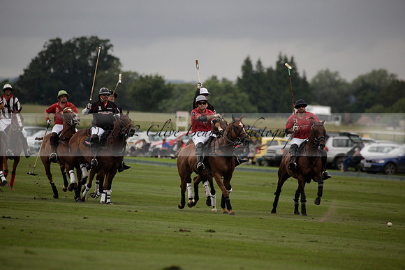 La Bamba de Areco v Richard Mille in a Veuve Clicquot Gold Cup Polo match played on Ambersham 1  on Wednesday 04 July 2012