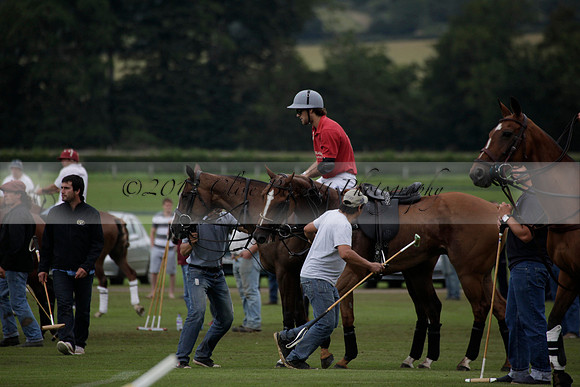La Bamba de Areco v Richard Mille in a Veuve Clicquot Gold Cup Polo match played on Ambersham 1  on Wednesday 04 July 2012