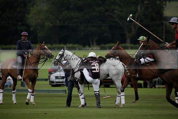 La Bamba de Areco v Richard Mille in a Veuve Clicquot Gold Cup Polo match played on Ambersham 1  on Wednesday 04 July 2012