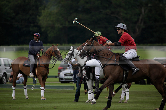 La Bamba de Areco v Richard Mille in a Veuve Clicquot Gold Cup Polo match played on Ambersham 1  on Wednesday 04 July 2012
