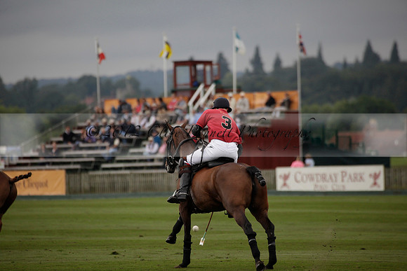 La Bamba de Areco v Richard Mille in a Veuve Clicquot Gold Cup Polo match played on Ambersham 1  on Wednesday 04 July 2012