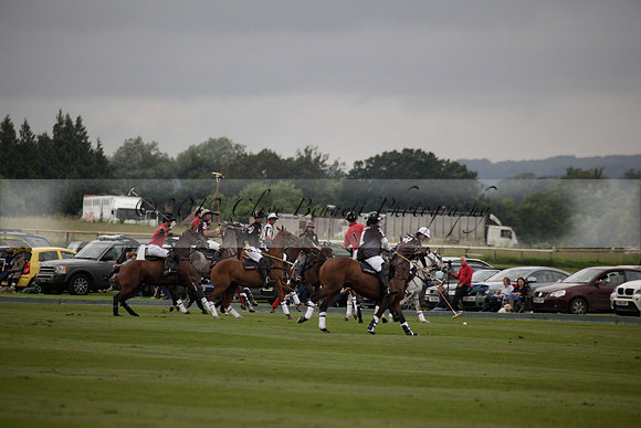 La Bamba de Areco v Richard Mille in a Veuve Clicquot Gold Cup Polo match played on Ambersham 1  on Wednesday 04 July 2012