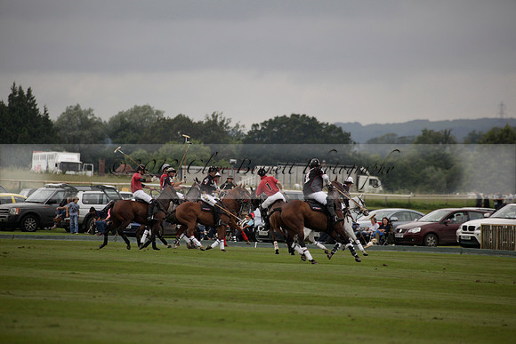 La Bamba de Areco v Richard Mille in a Veuve Clicquot Gold Cup Polo match played on Ambersham 1  on Wednesday 04 July 2012