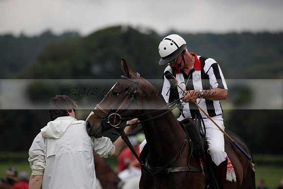 La Bamba de Areco v Richard Mille in a Veuve Clicquot Gold Cup Polo match played on Ambersham 1  on Wednesday 04 July 2012