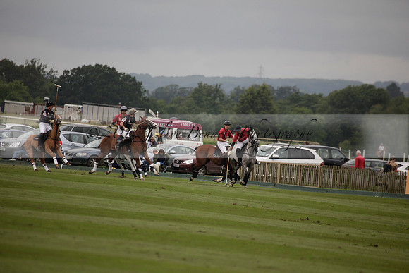 La Bamba de Areco v Richard Mille in a Veuve Clicquot Gold Cup Polo match played on Ambersham 1  on Wednesday 04 July 2012