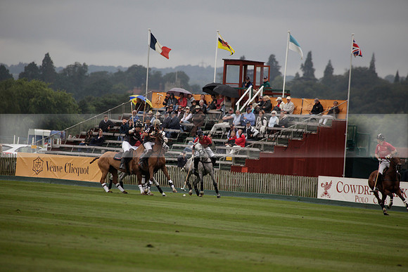 La Bamba de Areco v Richard Mille in a Veuve Clicquot Gold Cup Polo match played on Ambersham 1  on Wednesday 04 July 2012