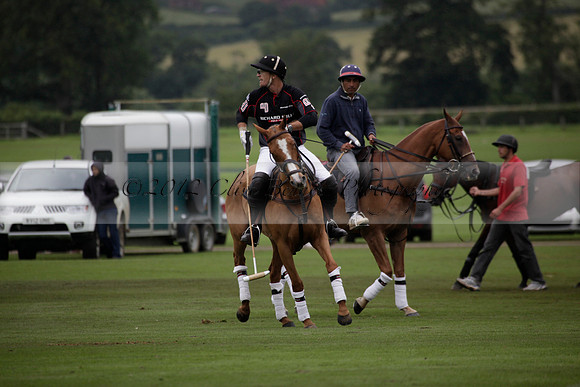 La Bamba de Areco v Richard Mille in a Veuve Clicquot Gold Cup Polo match played on Ambersham 1  on Wednesday 04 July 2012