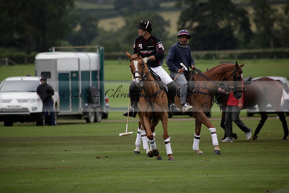 La Bamba de Areco v Richard Mille in a Veuve Clicquot Gold Cup Polo match played on Ambersham 1  on Wednesday 04 July 2012