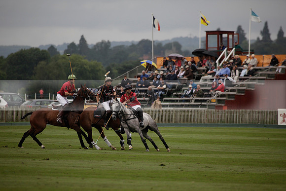 La Bamba de Areco v Richard Mille in a Veuve Clicquot Gold Cup Polo match played on Ambersham 1  on Wednesday 04 July 2012