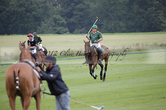 Maiz Dulce v Full Swing Polo in a Texaco Trophy polo match played on Lawns 3 at Cowdray Park Polo Club on Friday 06 July 2012