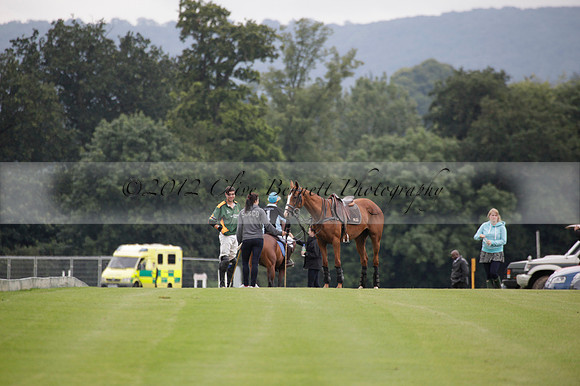 Maiz Dulce v Full Swing Polo in a Texaco Trophy polo match played on Lawns 3 at Cowdray Park Polo Club on Friday 06 July 2012