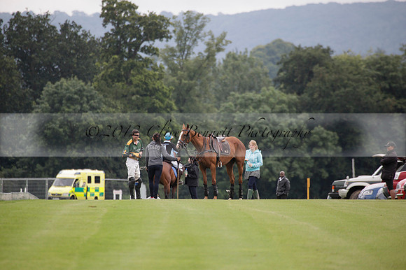 Maiz Dulce v Full Swing Polo in a Texaco Trophy polo match played on Lawns 3 at Cowdray Park Polo Club on Friday 06 July 2012