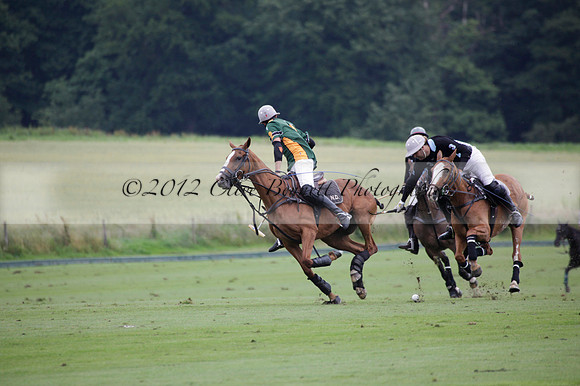 Maiz Dulce v Full Swing Polo in a Texaco Trophy polo match played on Lawns 3 at Cowdray Park Polo Club on Friday 06 July 2012