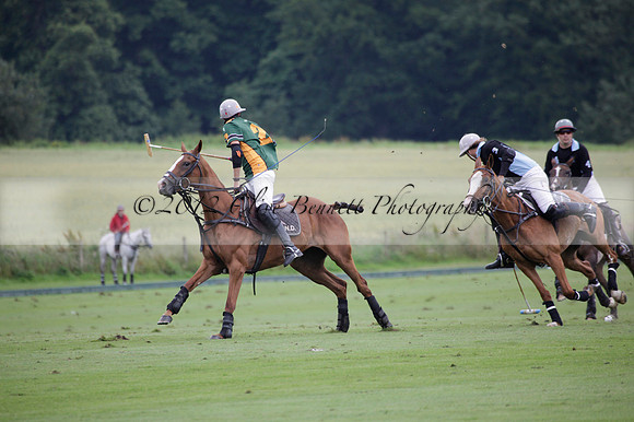 Maiz Dulce v Full Swing Polo in a Texaco Trophy polo match played on Lawns 3 at Cowdray Park Polo Club on Friday 06 July 2012