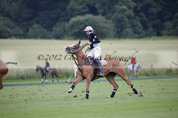 Maiz Dulce v Full Swing Polo in a Texaco Trophy polo match played on Lawns 3 at Cowdray Park Polo Club on Friday 06 July 2012