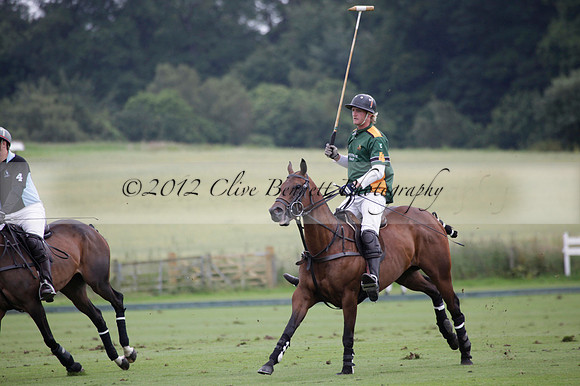 Maiz Dulce v Full Swing Polo in a Texaco Trophy polo match played on Lawns 3 at Cowdray Park Polo Club on Friday 06 July 2012