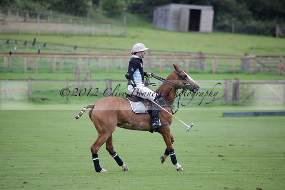 Maiz Dulce v Full Swing Polo in a Texaco Trophy polo match played on Lawns 3 at Cowdray Park Polo Club on Friday 06 July 2012