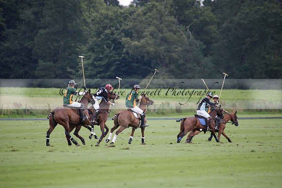 Maiz Dulce v Full Swing Polo in a Texaco Trophy polo match played on Lawns 3 at Cowdray Park Polo Club on Friday 06 July 2012