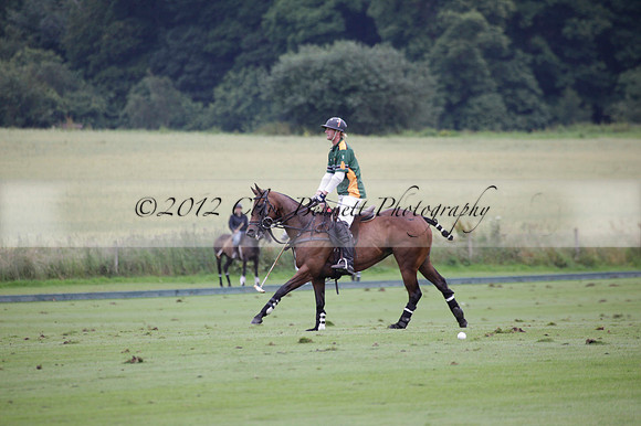 Maiz Dulce v Full Swing Polo in a Texaco Trophy polo match played on Lawns 3 at Cowdray Park Polo Club on Friday 06 July 2012