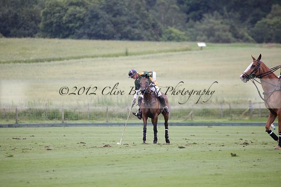 Maiz Dulce v Full Swing Polo in a Texaco Trophy polo match played on Lawns 3 at Cowdray Park Polo Club on Friday 06 July 2012