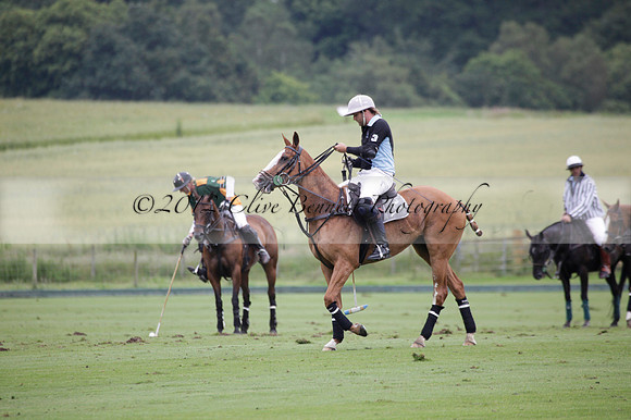 Maiz Dulce v Full Swing Polo in a Texaco Trophy polo match played on Lawns 3 at Cowdray Park Polo Club on Friday 06 July 2012