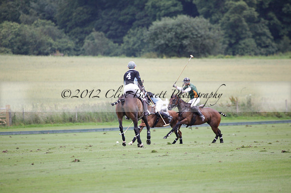 Maiz Dulce v Full Swing Polo in a Texaco Trophy polo match played on Lawns 3 at Cowdray Park Polo Club on Friday 06 July 2012