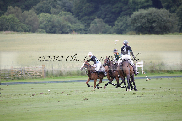 Maiz Dulce v Full Swing Polo in a Texaco Trophy polo match played on Lawns 3 at Cowdray Park Polo Club on Friday 06 July 2012