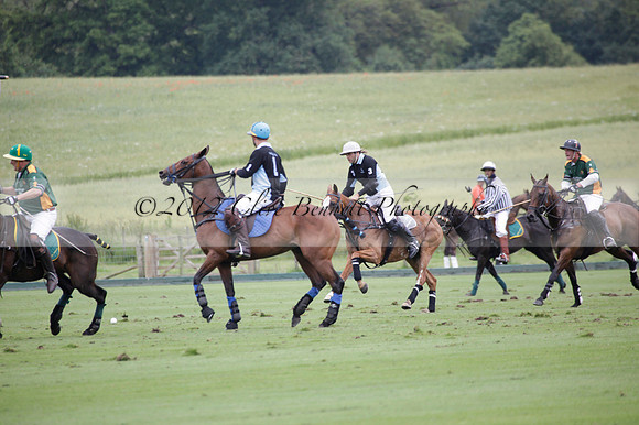 Maiz Dulce v Full Swing Polo in a Texaco Trophy polo match played on Lawns 3 at Cowdray Park Polo Club on Friday 06 July 2012