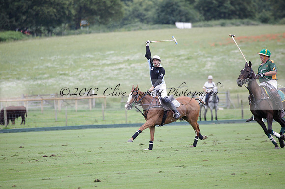 Maiz Dulce v Full Swing Polo in a Texaco Trophy polo match played on Lawns 3 at Cowdray Park Polo Club on Friday 06 July 2012