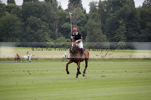 Maiz Dulce v Full Swing Polo in a Texaco Trophy polo match played on Lawns 3 at Cowdray Park Polo Club on Friday 06 July 2012