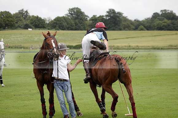 Maiz Dulce v Full Swing Polo in a Texaco Trophy polo match played on Lawns 3 at Cowdray Park Polo Club on Friday 06 July 2012