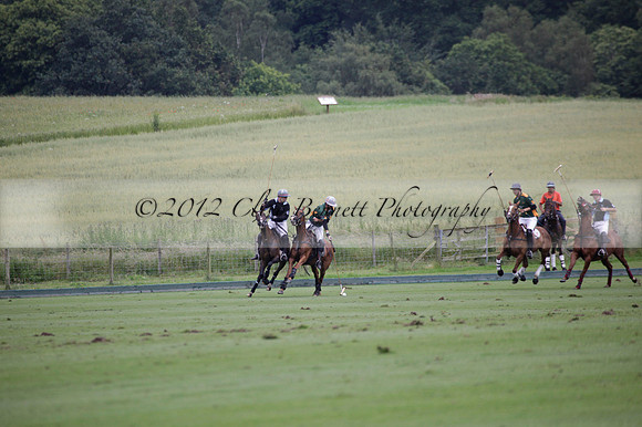 Maiz Dulce v Full Swing Polo in a Texaco Trophy polo match played on Lawns 3 at Cowdray Park Polo Club on Friday 06 July 2012