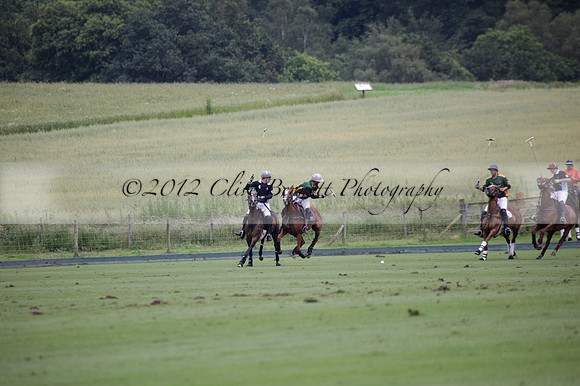 Maiz Dulce v Full Swing Polo in a Texaco Trophy polo match played on Lawns 3 at Cowdray Park Polo Club on Friday 06 July 2012