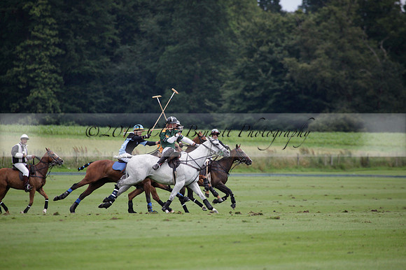 Maiz Dulce v Full Swing Polo in a Texaco Trophy polo match played on Lawns 3 at Cowdray Park Polo Club on Friday 06 July 2012
