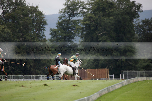 Maiz Dulce v Full Swing Polo in a Texaco Trophy polo match played on Lawns 3 at Cowdray Park Polo Club on Friday 06 July 2012