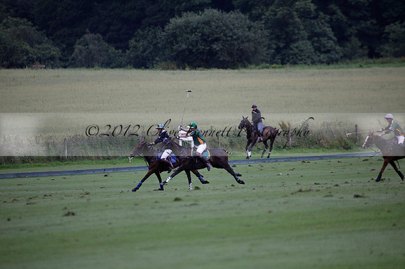 Maiz Dulce v Full Swing Polo in a Texaco Trophy polo match played on Lawns 3 at Cowdray Park Polo Club on Friday 06 July 2012