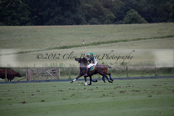 Maiz Dulce v Full Swing Polo in a Texaco Trophy polo match played on Lawns 3 at Cowdray Park Polo Club on Friday 06 July 2012